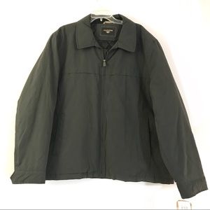 Dockers Men’s Micro Twill Zip-Front Jacket